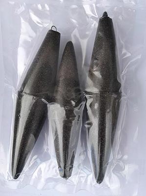 Plomo para la pesca ecológico.
